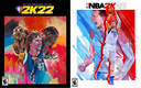 Las dos portadas del 2K22 del videojuego de la NBA. (TW @NBA2K)