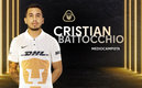 Battocchio ha jugado en Japón, Israel, Francia, Italia e Inglaterra (Twitter @PumasMX)