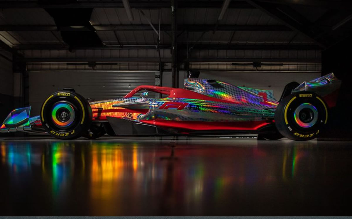 Este día fue presentado el prototipo oficial del bólido que será utilizado en la temporada 2022 de la F1. (F1)