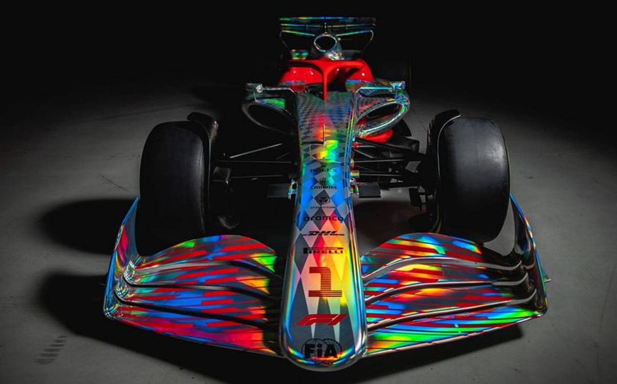 Este día fue presentado el prototipo oficial del bólido que será utilizado en la temporada 2022 de la F1. (F1)