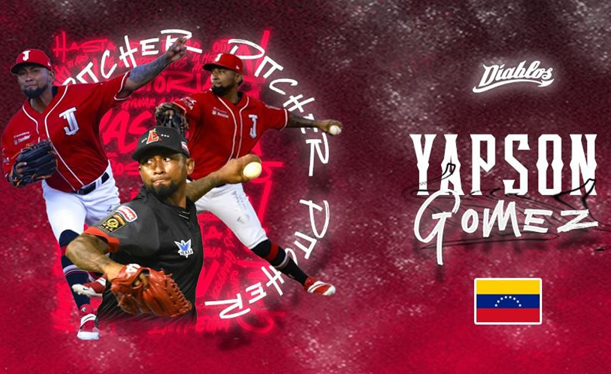 Diablos Rojos confirma llegada de relevista Yepson Gómez
