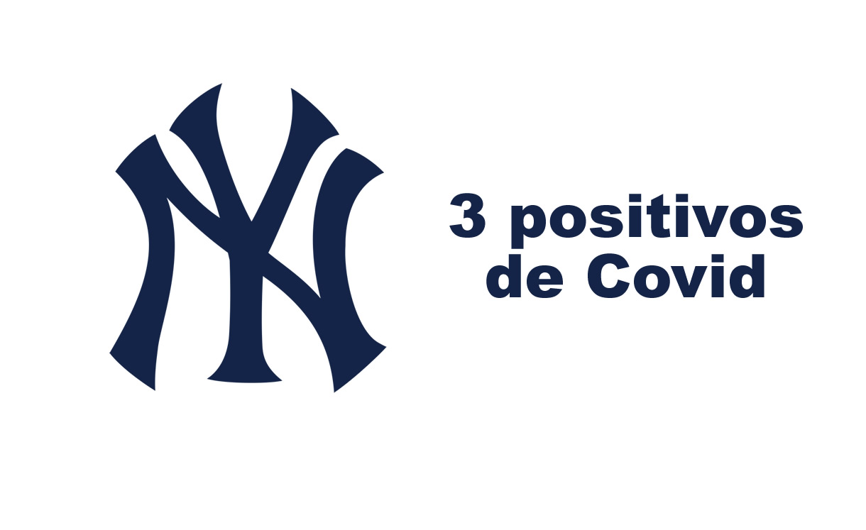 Fueron 3 peloteros Yankees los que dieron positivo a Covid