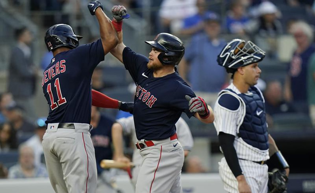 ¡7-0! Red Sox vuelve a vencer a Yankees, ahora con una blanqueada