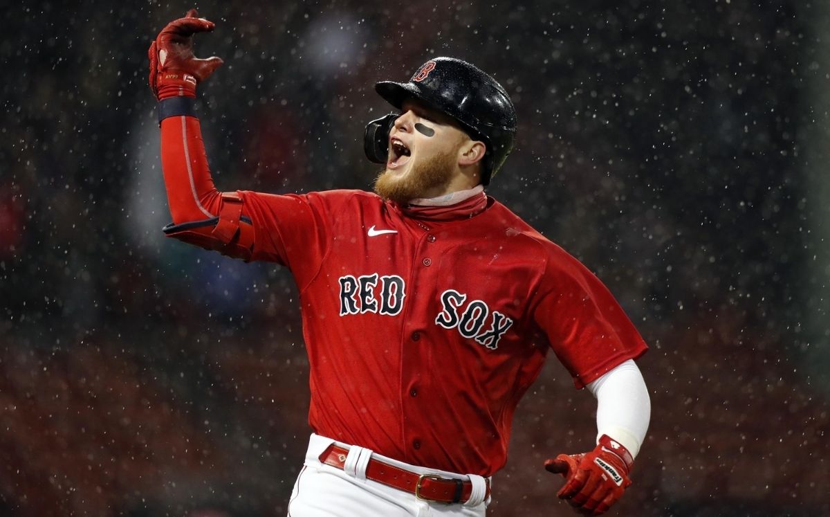 Alex Verdugo fue agredido por la afición del Yankee Stadium. (AP)