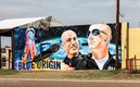 Un mural de Bezos. Foto: Reuters