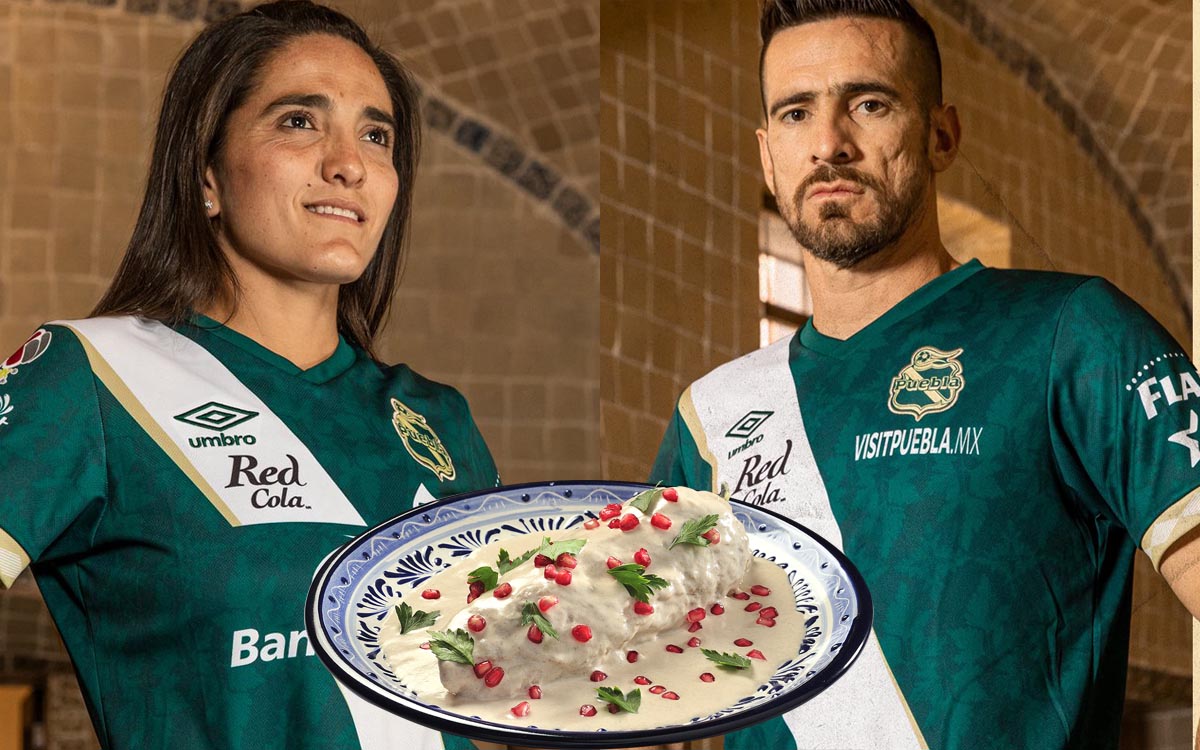 Puebla estrenó jersey de visitante. (Twitter @ClubPueblaMX)