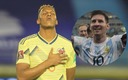 Todo sucedió en las Semifinales de la Copa América. (IG: @yerrymina / AFP)