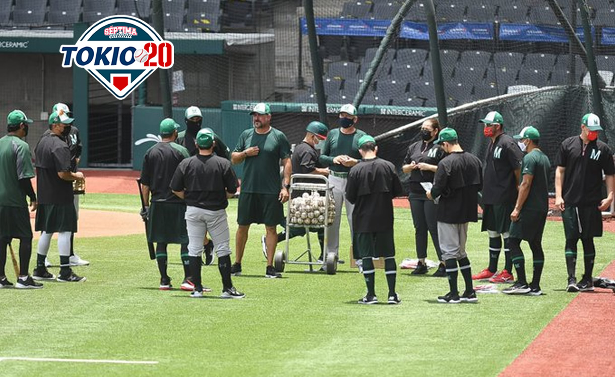Selección Mexicana de Beisbol vuelve a entrenar antes de viaja a Tokyo