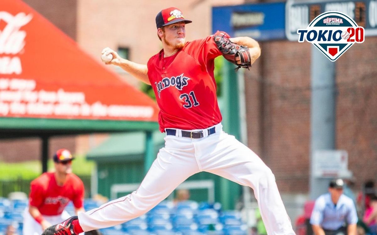 El abridor mexicano viene de ser líder de efectividad en la CPBL de Taiwán. (@GOCPBL)