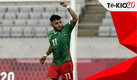 Alexis Vega marcó el primer gol de México en Tokio 2020. (Mexsport)