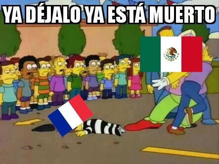 ¡Así madrugamos diario! México goleó a Francia y los memes celebran.