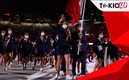 La delegación mexicana la dio color a la inauguración de Tokio 2020. FOTO: AFP.