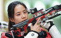 Yang Qian Bandera de China se lleva la primera medalla de oro