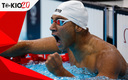 Ahmed Hafnaoui logró el Oro entrando con el peor tiempo a la final FOTO: AFP