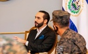 El presidente de El Salvador siempre atento al futbol de su país. (Foto: Bukele)