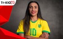 La brasileña ha marcado gol en cinco ediciones de los JJ.OO. (Twitter @SelecaoFeminina)