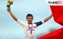 Ricard Carapaz logró el seundo Oro olímpico en la historia de Ecuador FOTO: Reuters