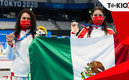 Ale Orozco y Gaby Agúndez presumen su Bronce. (Foto: Mexport)