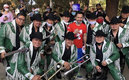 La Banda Maguey amenizó el entrenamiento del Pacman (Especial)