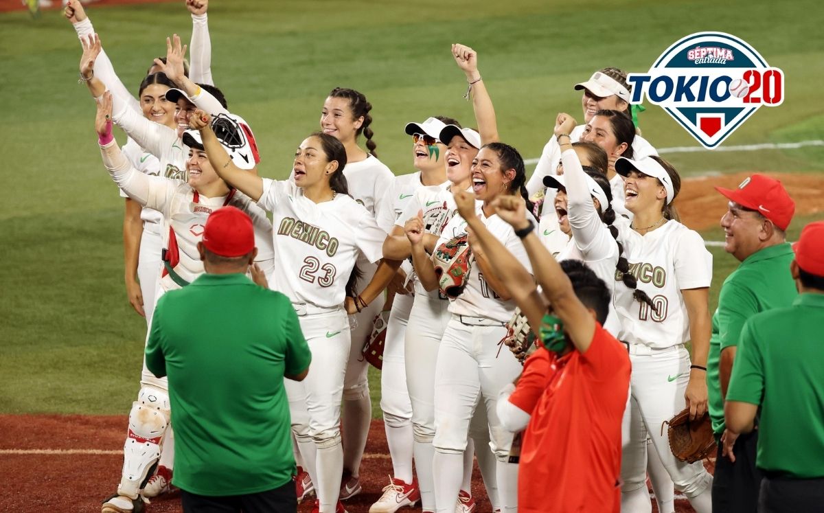 México inició y terminó el torneo de softbol de Tokio 2020 ante Canadá. (@Tokyo2020es)