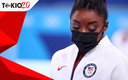 Simone Biles se retiró de la Final All-Around por equipos en Tokio 2020. (Reuters)