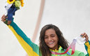 La skate de 13 años ganó la Plata en Tokio 2020. (Reuters)