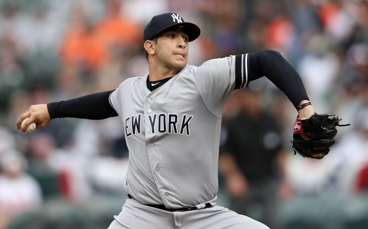 Después de seis temporadas con Yankees, Luis Cessa fue canjeado. (@MLB_Mexico)