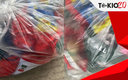 Las bolsas con uniformes de Softbol de la Selección Mexicana encontradas en la basura de la Villa Olímpica. (Fotos otorgadas a Mediotiempo)