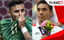 Alexis Vega y Marco Fabián. (Mexsport)
