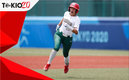Anissa Urtez fue una de las figuras del equipo mexicano de Softbol en Tokio 2020 (AFP)
