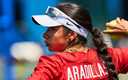 Stefania Aradillas compartió una foto con el uniforme de la selección de softbol para Tokio 2020 (Mexsport)