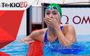 Tatjana Schoenmaker final 200 m pecho, Tokio 2020. Foto: AFP