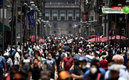 La CDMX vuelve a semáforo naranja este 26 de julio. (Foto: AFP)
