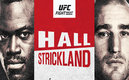 Hall vs Strickland: Dónde ver pelea UFC Fight Night EN VIVO