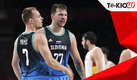 Doncic rozó el triple doble | AFP