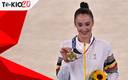 La gimnasta belga Nina Derwael ganó el Oro en la Final de Barras Asimétricas (AFP)