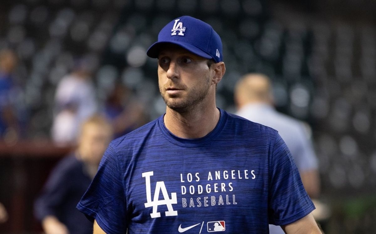 Max Scherzer fue canjeado a Los Ángeles en la fecha límite de cambios 2021 de MLB. (Dodgers)