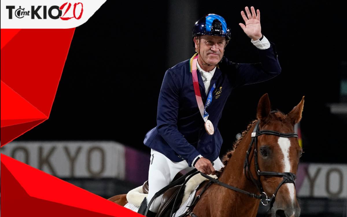 El australiano Hoy, de 62 años, se colgó dos medallas en Tokio 2020 (AFP)