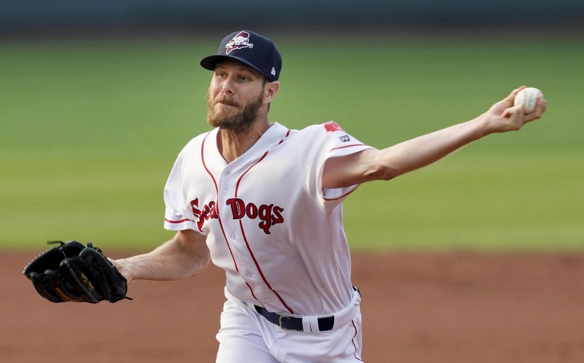 Chris Sale no ha jugado en MLB desde 2019, temporada que tuvo que dejar durante agosto. (AP)