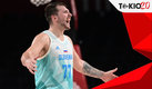 Doncic otra vez acarició el triple doble | AFP