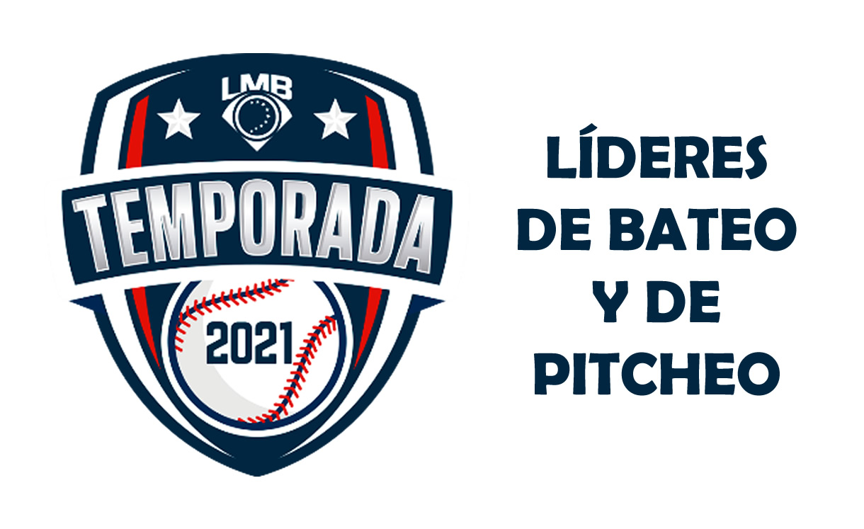 Los líderes individuales de bateo y pitcheo en la Liga Mexicana