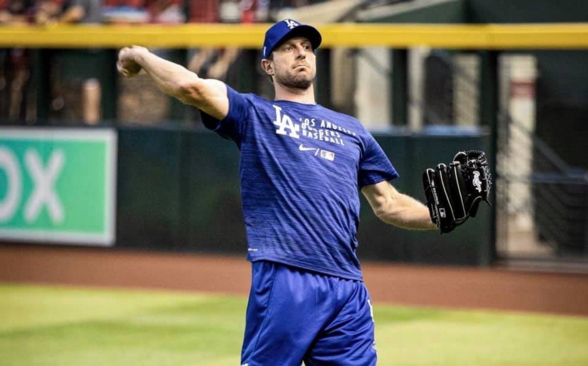 Tras ser presentado como jugador de los Dodgers, Max Scherzer habló de los rumores de su canje. (Dodgers)