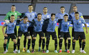 Uruguay llega entre incertidumbre por la falta de gol (AFP)