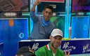 Zague y Jorge Campos, compañeros desde tiempos de la Selección Mexicana. (IG @LRZague)