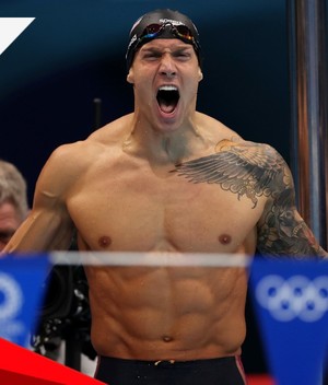 Caeleb Dressel rompió récords que detaban de Beijing 2008. Foto: Reuters