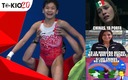 Las clavadistas chinas se llevaron Oro y Plata en la plataforma de 10m. (Foto: AFP / Twitter)