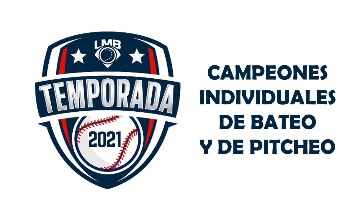 Los campeones individuales de bateo y pitcheo en la Liga Mexicana