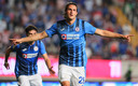 Santiago Giménez  anoto el gol de la victoria FOTO: MEXSPORT
