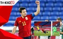 Mikel Oyarzabal  festejó a lo grande su anotación. FOTO: Reuters.