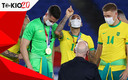 Pelé celebro la medalla de Oro de Brasil FOTO: REUTERS